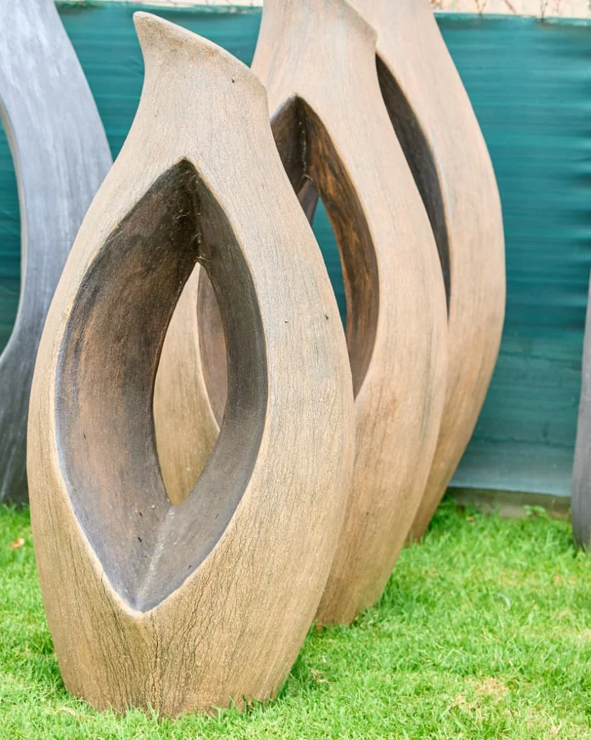 Open sculptural garden forms